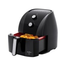 Fritadeira Elétrica sem Óleo/Air Fryer Britânia Redestone BFR50 Preta com Timer 5,2L