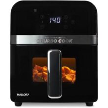 Fritadeira Mallory Turbocook 6 Litros – Estrutura Interna em Metal – Visor em Vidro – Luz Interna – Painel Touch – 220V