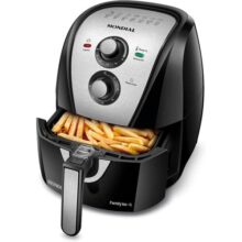 Fritadeira Sem Óleo Air Fryer 4L, Mondial, Preto/Inox, 1500W, 220V – AFN-40-BI