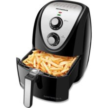 Fritadeira Sem Óleo Air Fryer 5L, Mondial, Preto/Inox, 1900W, 110V – AFN-50-BI