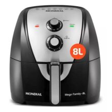 Fritadeira Sem Óleo Air Fryer 8l Afn-80-bi Mondial Preto/inox 1900w