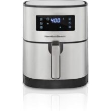 Fritadeira Sem Óleo AIR FRYER DIGITAL Hamilton Beach 5.0L 110v Cinza, 1700W – 35051