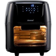 Fritadeira Sem Óleo Air Fryer Oven 12L Amvox Preto 1700W 110V – Fritadeira sem Óleo / Air Fryer