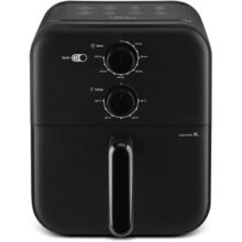 Fritadeira Sem Óleo Capacidade De 4l, Midea, 1400 W, Aquece Em 10-60 Min 80℃ A 200 ℃, Air Fryer Com Fluxo De Ar De 360°, Fritadeira Eletrica, Design Compacto, Preto, 110v, Maf400p0apk