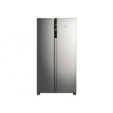 Geladeira/Refrigerador Electrolux Frost Free – Side by Side Cinza 435L Efficient IS4S