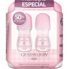 Giovanna Baby Desodorante Roll-On Classic 50 Ml 2 Unidades