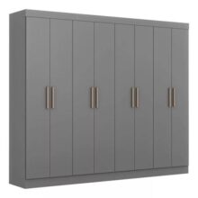 Guarda Roupa Casal 8 Portas 4 Gavetas Paris Espresso Dg