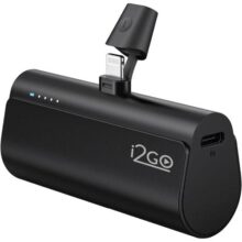 I2GO, Carregador Portátil (Power Bank), Pocket, 5000mAh, Não Necessita Cabos, Modelo Lightning