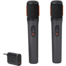 JBL, Par de Microfone Sem Fio, JBL PartyBox Wireless Mic – Preto