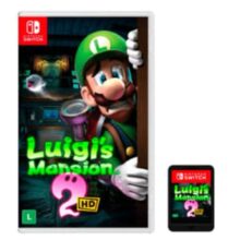 Jogo Luigis Mansion 2 HD Nintendo Switch Mídia Fìsica