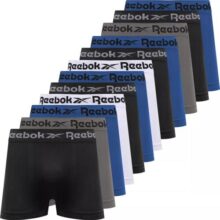 Kit 12 Cuecas Boxer Reebok Microfibra Sem Costura Atacado