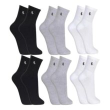 Kit 6 Pares Meia Lupo Cano Médio Masculina Atacado Original