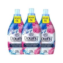 Kit Amaciante Downy Concentrado Brisa de Verão – 1,5L 3 Unidades