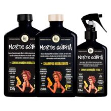 Kit Lola Cosmétics Hidratação Morte Súbita – Shampoo e Condicionador e Leave-in – LOLA COSMETICS