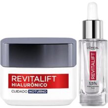 Kit Sérum Preenchedor Facial Anti-idade 30ml + Creme Facial Anti-Idade L’Oréal Paris Revitalift Hialurônico 49g