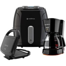 Kit Super Cook Cadence Fritadeira 3,8L – Sanduicheira – Cafeteira – 220V