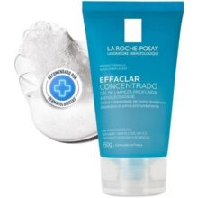 La Roche-posay Effaclar Gel Concentrado. Gel De Limpeza Facial. Limpa A Pele Profundamente Reduzindo A Oleosidade E Lesões Acneica. Limpeza Facial. Pele Oleosa. Ácido Salicílico, Lha, Pca De Zinco.