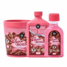 Lola Cosmetics Chocobomb Kit – Óleo + Máscara + Shampoo para Todos os Tipos de Cabelo – Lola From Rio