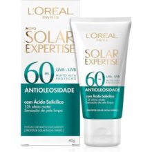 L’Oréal Paris Protetor Solar Facial Antioleosidade FPS60 Solar Expertise Effeito Matte, 40g