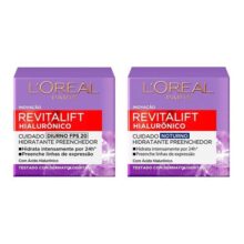 L’Oréal Paris Revitalift Hialurônico Kit Anti-idade – Diurno + Noturno