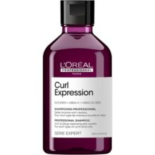 L’Oréal Professionnel Shampoo Antirresíduos Curl Expression, Limpa suavemente e elimina o acúmulo de resíduos, Para cabelos cacheados e crespos, Sem sulfato, sem parabenos e sem silicone, 300ml