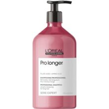 L’Oréal Professionnel Shampoo Pro Longer, Reduz a Quebra e Aparência de Pontas Duplas, Adiciona Volume e Brilho, Para Cabelos Finos e Com Afinamento, 750ml