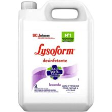 Lysoform Lavanda, Desinfetante Líquido, Limpeza Pesada e Eficiente, 5L