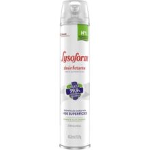 Lysoform Original, Desinfetante Aerossol, Desinfetante Para Superfícies, 432ml