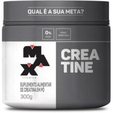 Max Titanium Creatina – Suplemento alimentar de creatina em pó, 300g