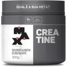 Max Titanium Creatina – Suplemento Alimentar De Creatina Em Pó, 300g