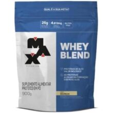 Max Titanium Whey Blend (900G) – Sabor Baunilha –