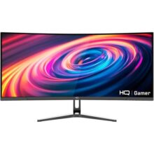 Monitor Gamer 34″ Curvo 1ms 165Hz UltraWide (QHD) – 3440×1440 AMD FreeSync HDMI DP HQ Premium HQ34C16