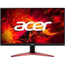 Monitor Gamer Acer Nitro 5 KG241Y Ebii Tela de 23.8” com resolução Full HD Painel de LED IPS 100Hz AMD Radeon FreeSync Tecnologia Game Mode HDMI 1.4 e VGA Preto