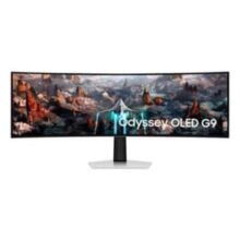 Monitor Gamer Curvo Samsung Odyssey 49″ OLED Super Ultrawide 240Hz 0.03ms DisplayPort HDMI Freesync Premium Prata – LS49