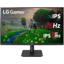 Monitor LG 23.8″ Full HD Inclinação 75Hz 5ms Preto 24MP400-B.AWZM