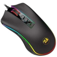 Mouse Gamer Redragon Cobra Com Fio Chroma RGB 10000DPI 7 Botões Programáveis Preto – M711