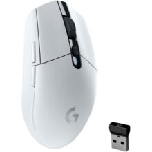 Mouse Gamer Sem Fio Logitech G305 LIGHTSPEED Com 6 Botões Programáveis E Até 12.000 DPI – Branco