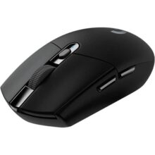 Mouse Gamer Sem Fio Logitech G305 LIGHTSPEED com 6 Botões Programáveis e Até 12.000 DPI – Preto