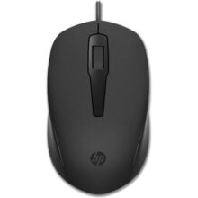 Mouse HP USB 150 com Sensor Óptico de até 1600 DPI Ambidestro