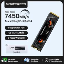 Movespeed 7450 mb/s ssd nvme m.2 2280 4tb 2tb 1tb disco rígido de estado sólido interno m2 pcie 4.0×4 2280 ssd u