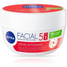 Nivea Creme Facial Antissinais 100g – Sua Fórmula Com Hidronutrientes E Vitamina E É De Rápida Absorção, Firma E Reduz Linhas De Expressão E Protege A Pele Contra Os Raios Uva/uvb