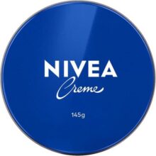 NIVEA Creme Lata – Hidratação profunda para as áreas mais ressecadas como cotovelo, calcanhar, joelho, mãos e pés, também protege do frio e cuida da pele tatuada – 145g