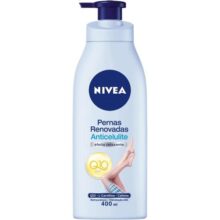 NIVEA Hidratante Desodorante Anticelulite Q10 Pernas Renovadas 400ml – Melhora visivelmente a aparência das celulites e