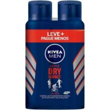 Nivea Kit Desodorante Aerossol Nivea Men Dry Impact 150ml – 2 Unidades