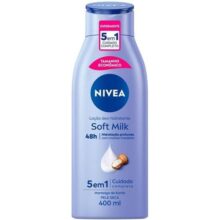 NIVEA Loção Hidratante Desodorante Soft Milk 400ml