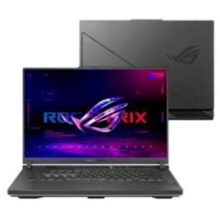 Notebook Asus Rog Strix G16 G614jv-n3094w Intel Core I9, RAM 16GB, SSD 512GB, 16 Polegadas LCD, Nvidia Geforce Rtx 4060, Windows 11 Home – Cinza