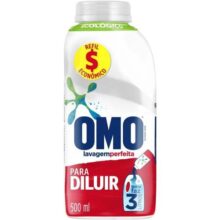 OMO Lavagem Perfeita Para Diluir – Sabão Liquido Concentrado 500Ml