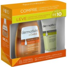 Pack Dermotivin Control 120ml Pague R$10,00 Dermotivin Scrub