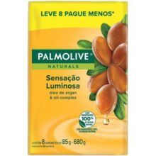 Palmolive Sabonete Em Barra Naturals Sensação Luminosa 85G Promo Leve 8 Pague 7