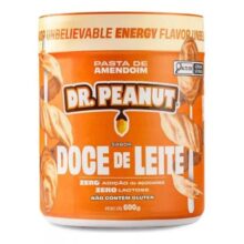 Pasta De Amendoim Dr Peanut Novos Sabores Whey Gourmet 600g Sabor Doce De Leite